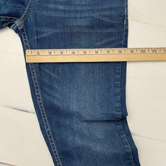 Levi’s Boys 502 Regular Taper Jeans Sz 12 REG 26 X 26 Adjustable Waist - Picture 12 of 16